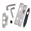 Andersen Anvers Style (Single Active) Hinged Door Hardware Set in Satin Nickel | windowpartshop.com.
