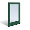 FWG40611 Frenchwood Gliding "Stationary" Patio Door Panel - Forest Green Exterior Color | windowpartshop.com.