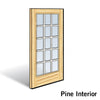 Andersen 400 Series Frenchwood Gliding Patio Door Panel 3080