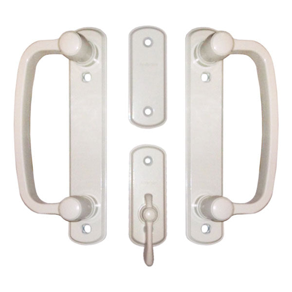 Andersen Albany 2-Panel Gliding Door Hardware Set in White
