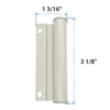 Andersen Upper Leaf Hinge in White
