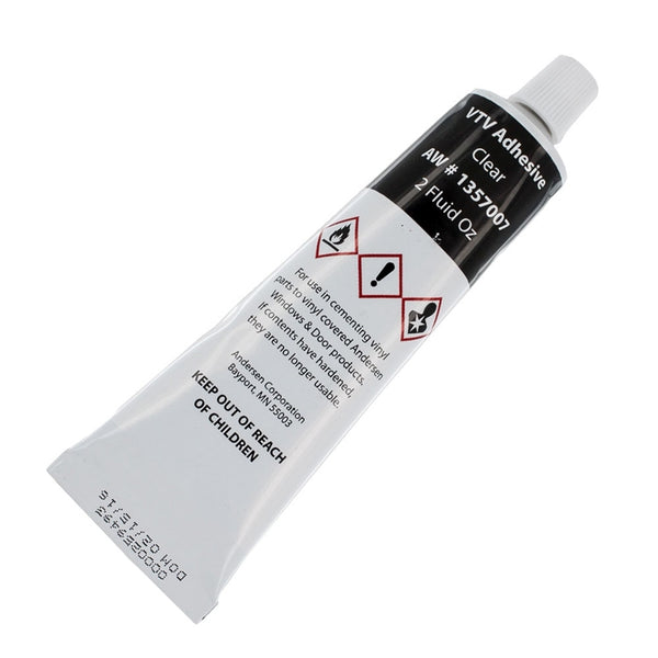 Andersen 2-OZ Vinyl to Vinyl Adhesive Clear | windowpartshop.com.