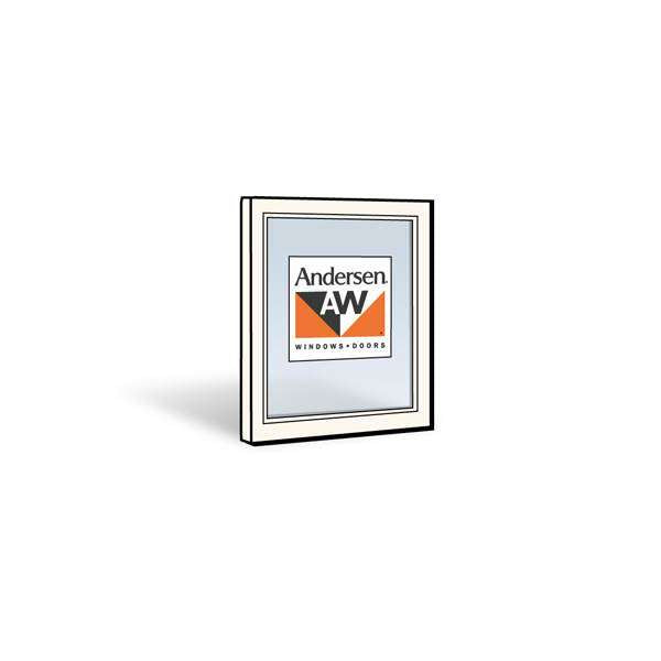 Andersen 1846 Upper Sash with White Exterior and Natural Pine Interior with Low-E4 Sun Glass | windowpartshop.com.