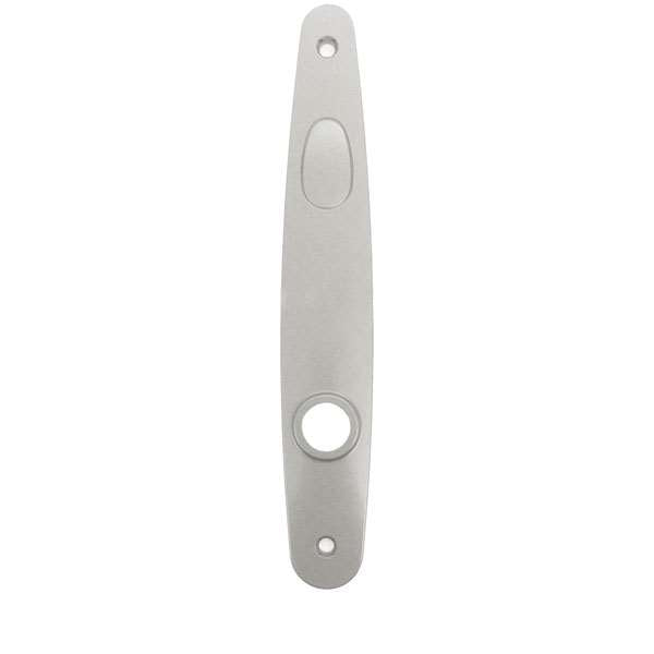 Andersen Tribeca® Style (Passive-Panel) Exterior/Interior Escutcheon Plate in Escutcheon Plate in White finish | windowpartshop.com.