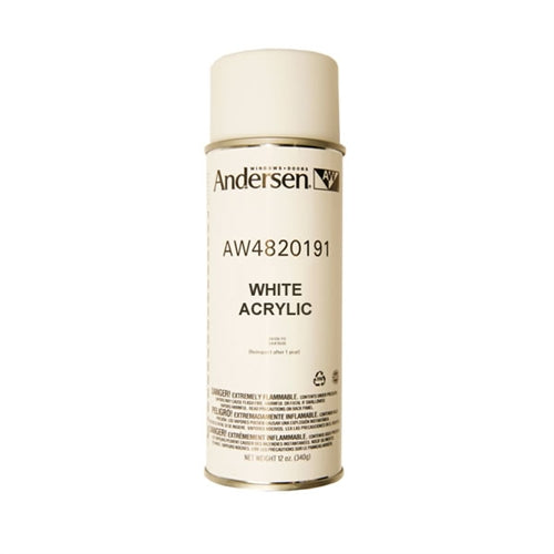 Andersen White Aerosol Spray Paint  12 oz | windowpartshop.com.